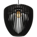 Clava Pendant - Black / Black Oak