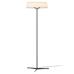 Dama Floor Lamp - Black / Off White
