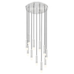 Stari Round Multi-Light Chandelier - Brushed Nickel