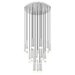 Stari Round Multi-Light Chandelier - Brushed Nickel