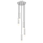 Stari Round Multi-Light Chandelier - Brushed Nickel