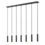 Stari Linear Multi-Light Chandelier - Matte Black Stari Linear Multi-Light Chandelier - Matte Black