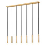 Stari Linear Multi-Light Chandelier - Modern Gold Stari Linear Multi-Light Chandelier - Modern Gold