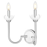 Allistair Wall Sconce - Brushed Nickel / Frost