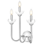 Allistair Wall Sconce - Brushed Nickel / Frost
