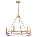 Dennison Chandelier - Brass Dennison Chandelier - Brass