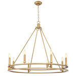 Dennison Chandelier - Brass Dennison Chandelier - Brass