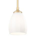 Oren Pendant - Modern Gold / Matte Opal
