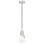 Aimie Cord Pendant - Brushed Nickel