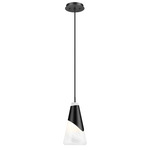 Aimie Cord Pendant - Matte Black