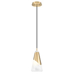 Aimie Cord Pendant - Modern Gold