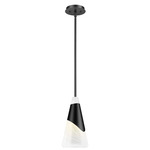 Aimie Downrod Pendant - Matte Black