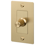 Buster + Punch Complete 1-Gang Dimmer Switch - Brass