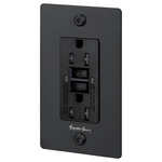 Buster + Punch Linear GFCI Duplex Outlet - Black