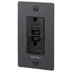 Buster + Punch Linear GFCI Duplex Outlet - Smoked Bronze
