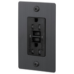 Buster + Punch Linear GFCI Duplex Outlet - Smoked Bronze