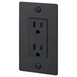 Buster + Punch Linear Duplex Outlet - Black