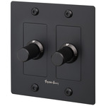 Buster + Punch Complete 2-Gang Dimmer Switch - Black