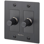 Buster + Punch Complete 2-Gang Dimmer Switch - Smoked Bronze