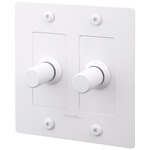 Buster + Punch Complete 2-Gang Dimmer Switch - White
