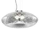 Cicla Pendant - Transparent / Chrome