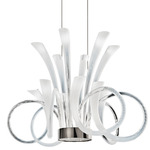 Pulsa Pendant - Iron Gray / White