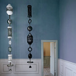 Odette Odile Pendant - Black / Iron Gray / Black
