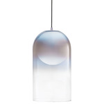 Marta Pendant - Chrome / Shaded Copper