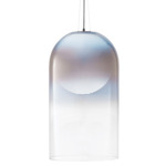 Marta Pendant - Chrome / Shaded Copper