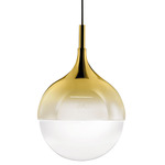 Cora Pendant - Light Gold / Shaded Gold