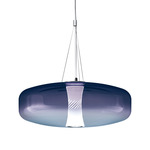 Solene Pendant - Iron Gray / Blue Violet
