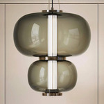 Nube Pendant - Iron Gray / Smoke