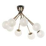 Tea Ceiling Light - Gold Nickel / Charcoal / Satin White