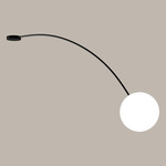 Filo Ceiling Light - Matte Black / White