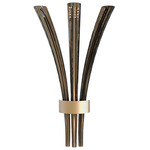 Pulsa Wall Sconce - Light Gold / Dove