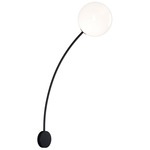 Filo IP45 Wall Sconce - Matte Black / White