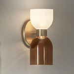 Caterina Wall Sconce - Brushed Gold / Agate