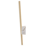Regolo Wall Sconce - Matte Champagne / White Marble