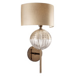 Brigitta Wall Sconce - Gold Nickel / Dove
