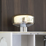 Solene Table Lamp - Iron Gray / Shaded Gold Solene Table Lamp - Iron Gray / Shaded Gold