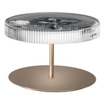 Gilda Table Lamp - Matte Champagne / Transparent