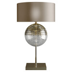 Brigitta Table Lamp - Gold Nickel / Dove