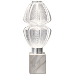 Collier Table Lamp - White Marble / Diamond