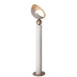 Aurora Floor Lamp - Brushed Light Gold / Cappuccino