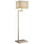 Tinta Floor Lamp - Light Gold / Ivory