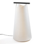 Catay Floor Lamp - Black Stained Ash / Parchment