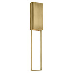 Alude Outdoor Wall Light - Hand Rubbed Antique Brass