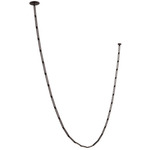 Catena Link Chandelier - Bronze / Crystal