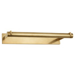 Katan Picture Light - Hand Rubbed Antique Brass