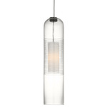 Leano Pendant - Bronze / Clear